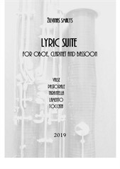 Lyric Suite for oboe, clarinet and bassoon